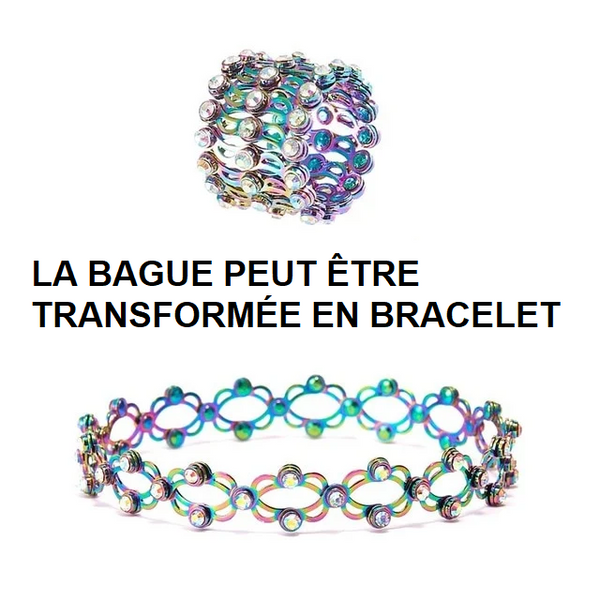 Bracelet Bague Rétractable - Nouvelle Collection