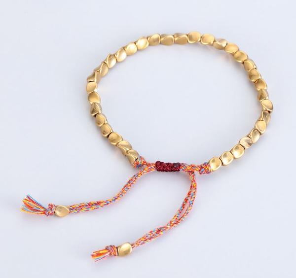 Bracelet Tibétain Avec Perles De Cuivre - BaliBali™