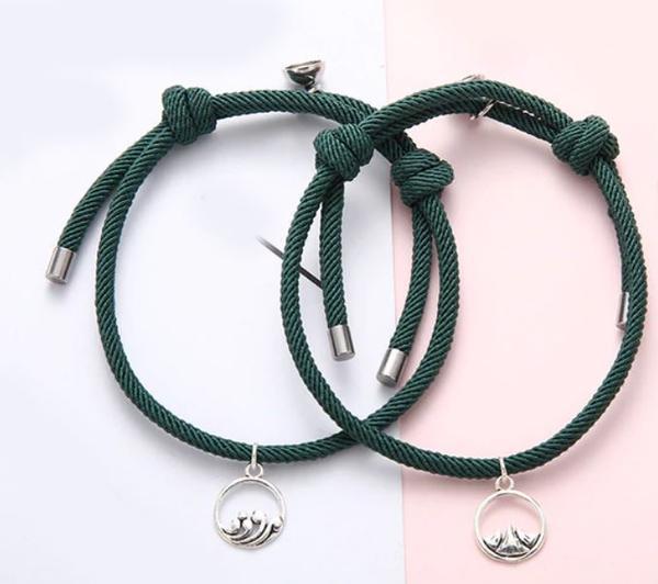 Bracelets De Couple Magnétiques - 2 pièces