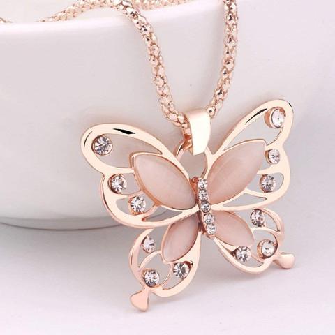 COLLIER A PENDENTIF PAPILLON